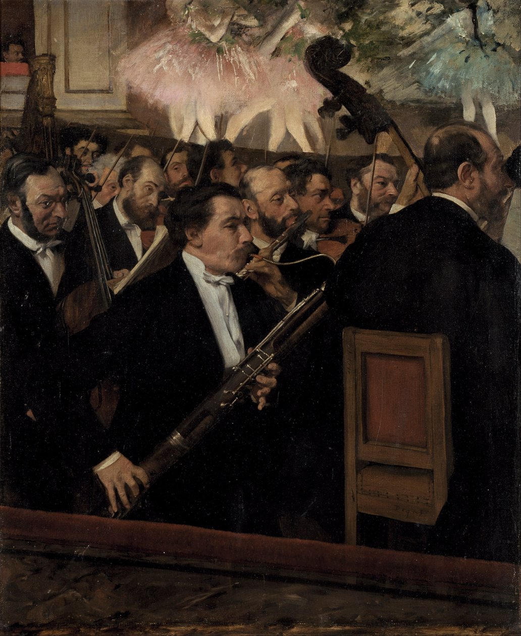 Operní orchestr od Edgar Degas