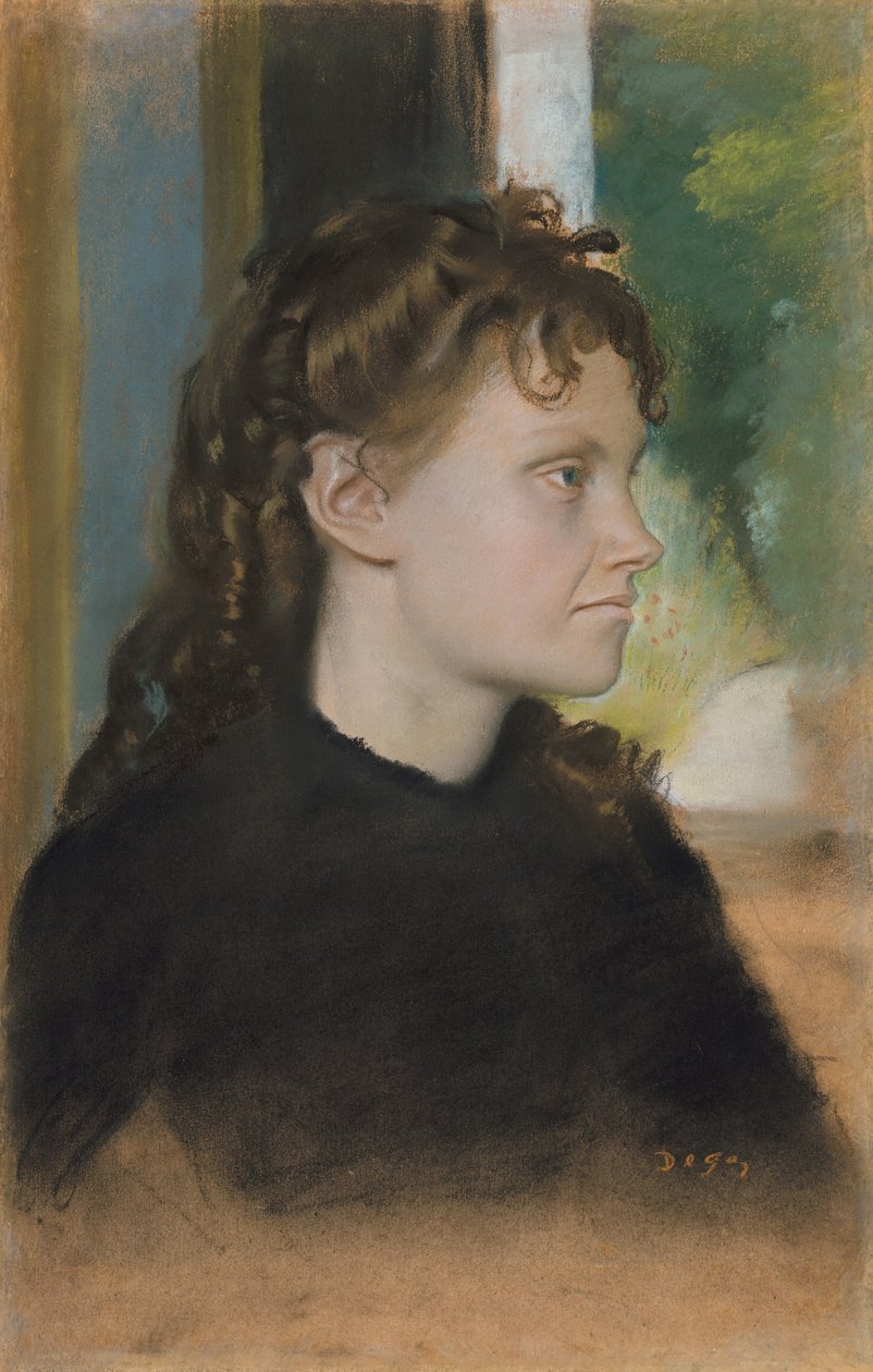 Madame Théodore Gobillard, 1869 od Edgar Degas