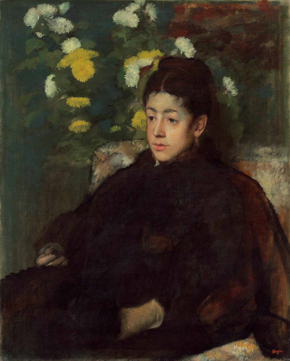 Mademoiselle Malotová od Edgar Degas