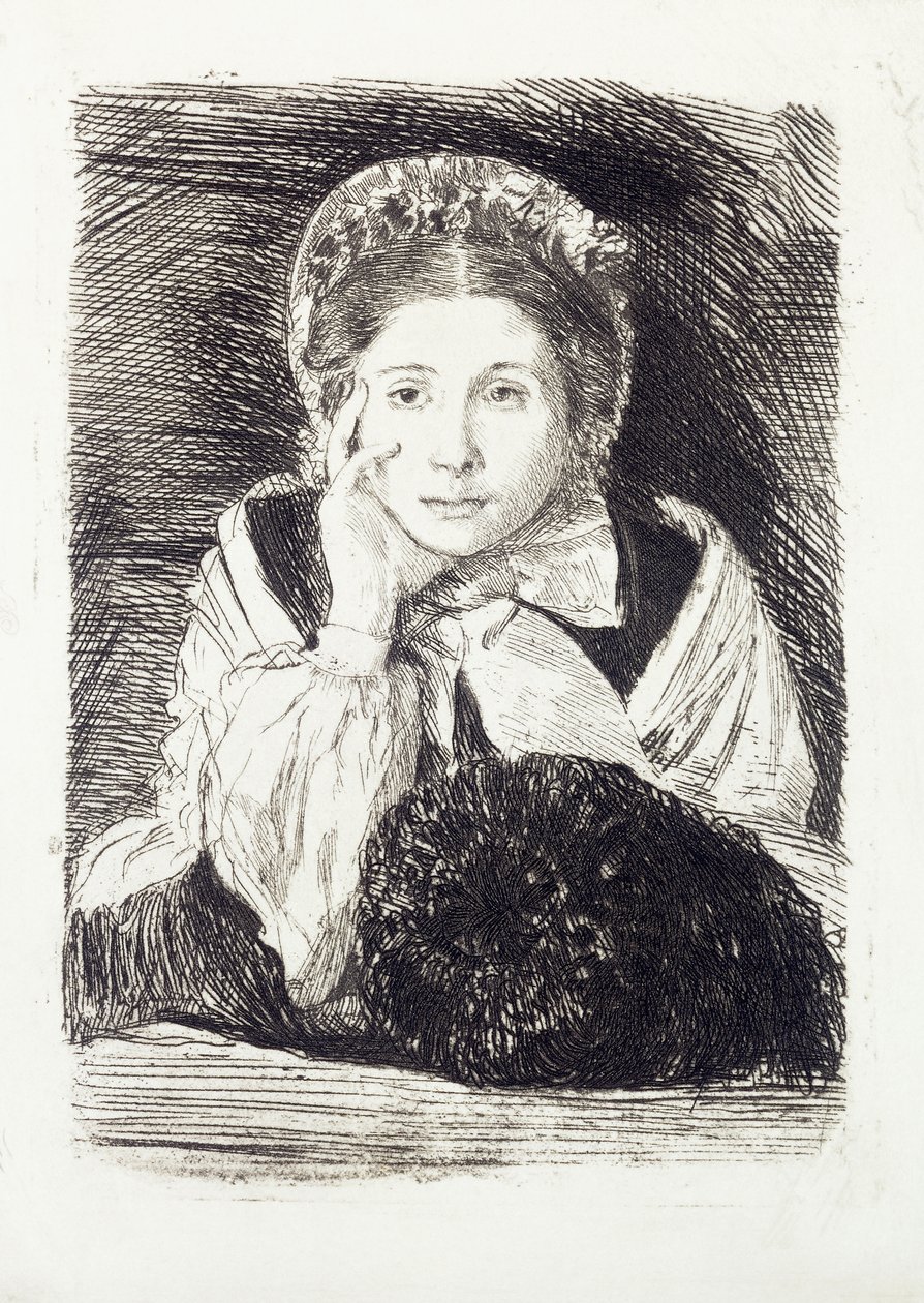 Markétka, kolem 1860-62 od Edgar Degas