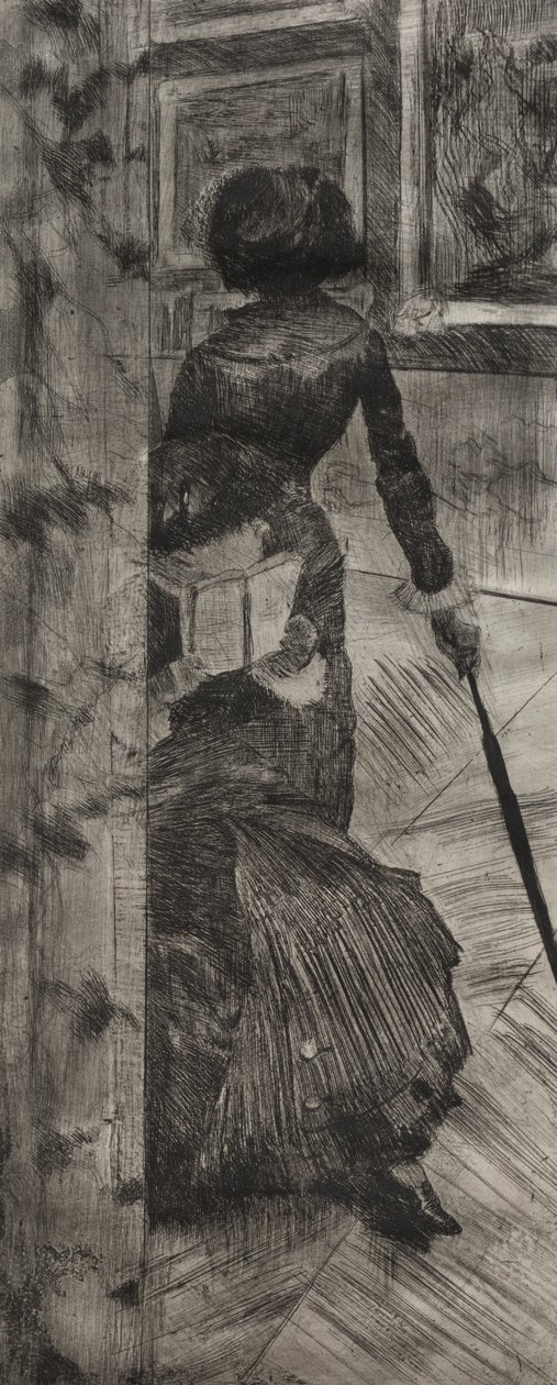 Mary Cassatt v Louvru: Galerie obrazů od Edgar Degas