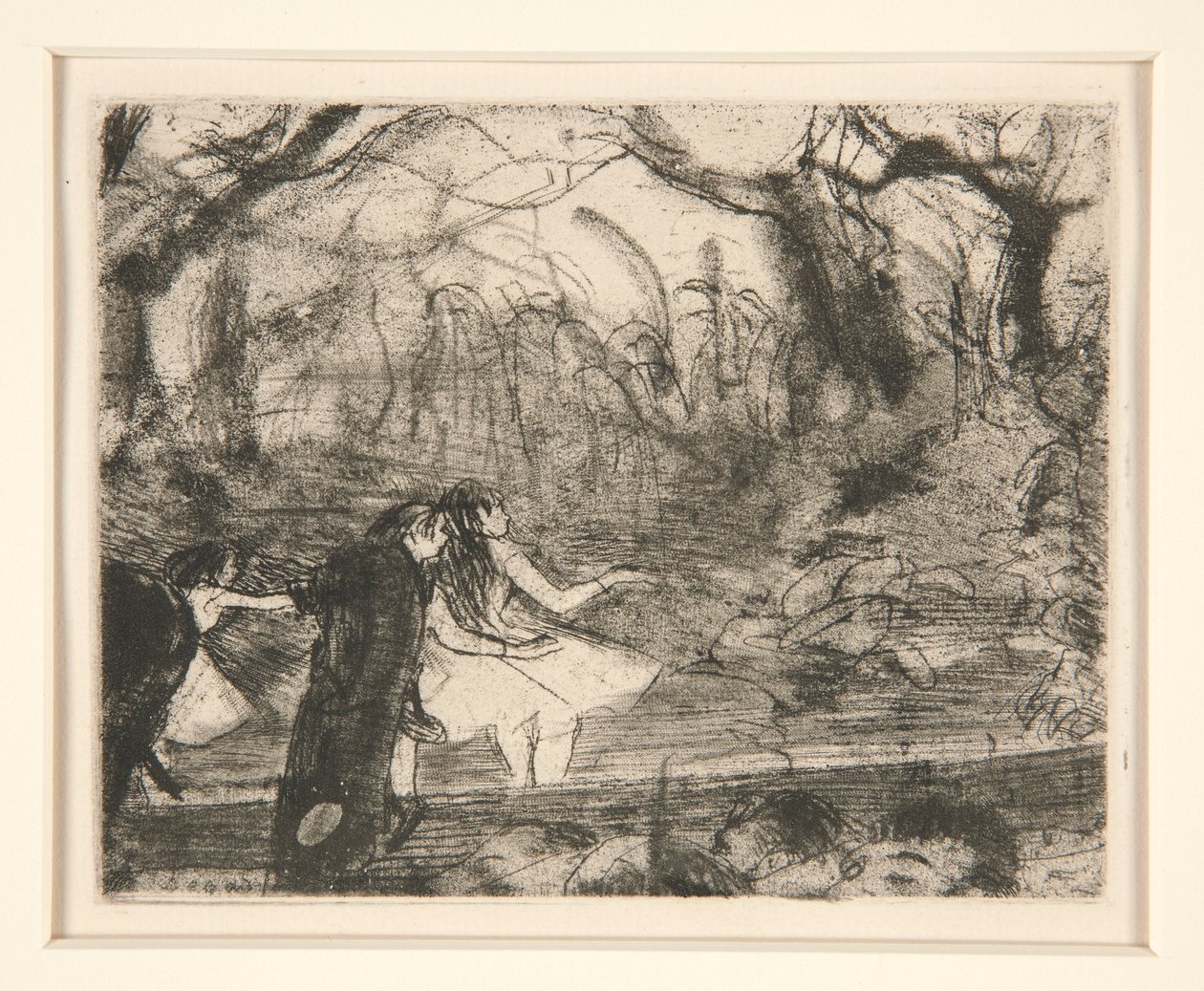 Na scéně III od Edgar Degas