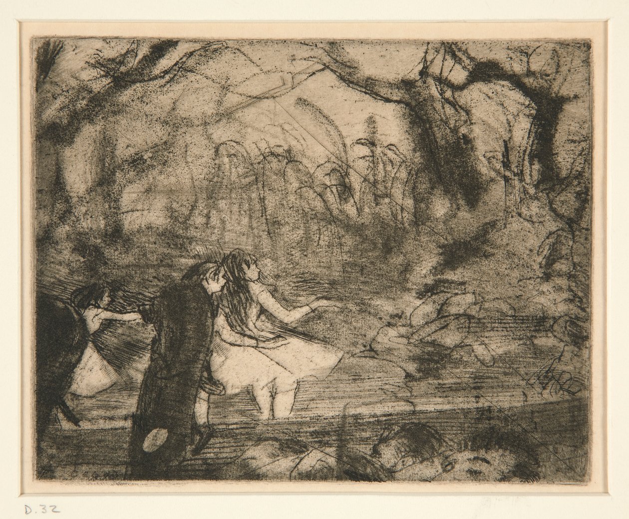 Na jevišti III od Edgar Degas