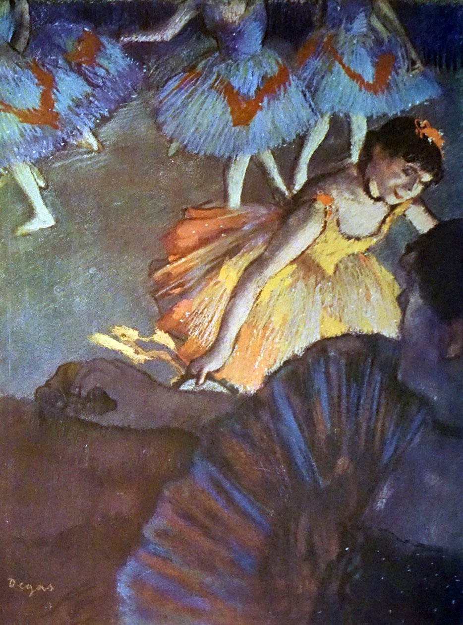 Obraz s názvem Balet viděný z opery od Edgara Degase od Edgar Degas