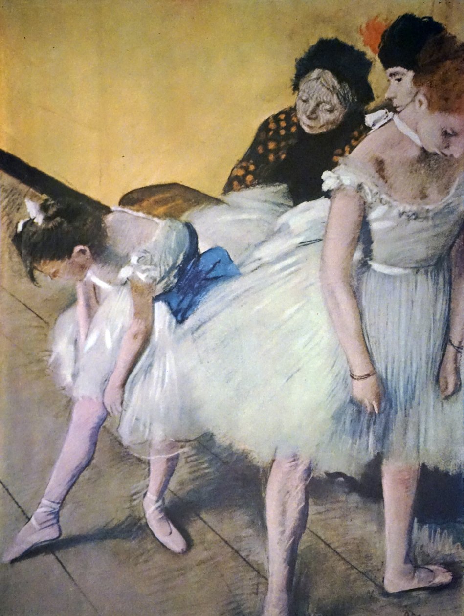 Obraz s názvem Taneční třída od Edgara Degase od Edgar Degas