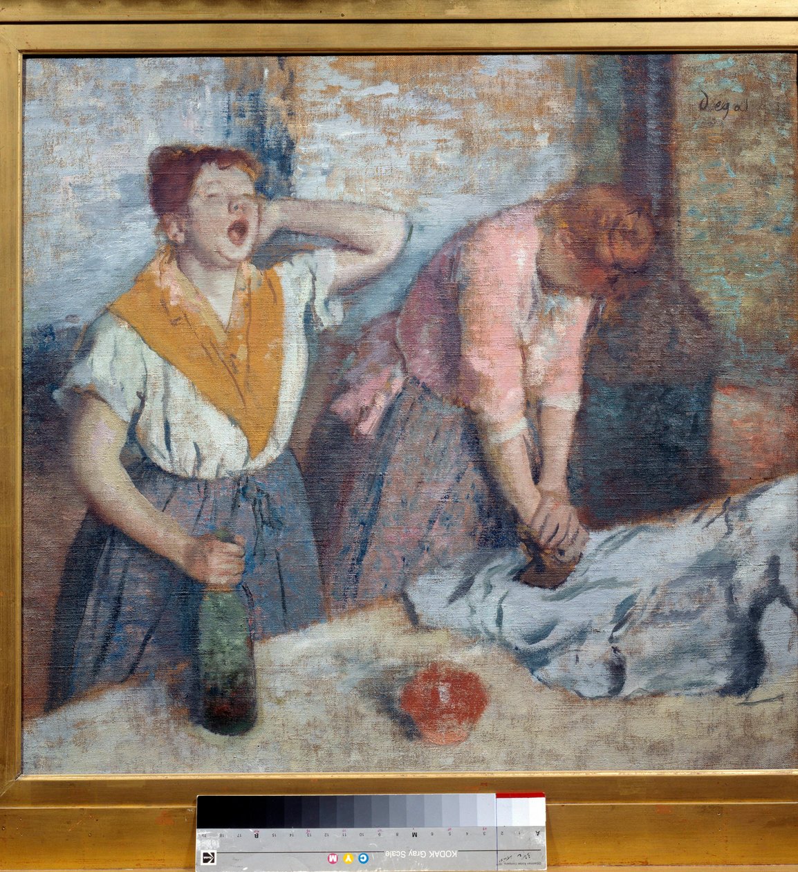 Obrazy Edgara Degase (1834-1917). 1884/86. Slunce. 0,76 x 0,81 m. Paříž, Musee d