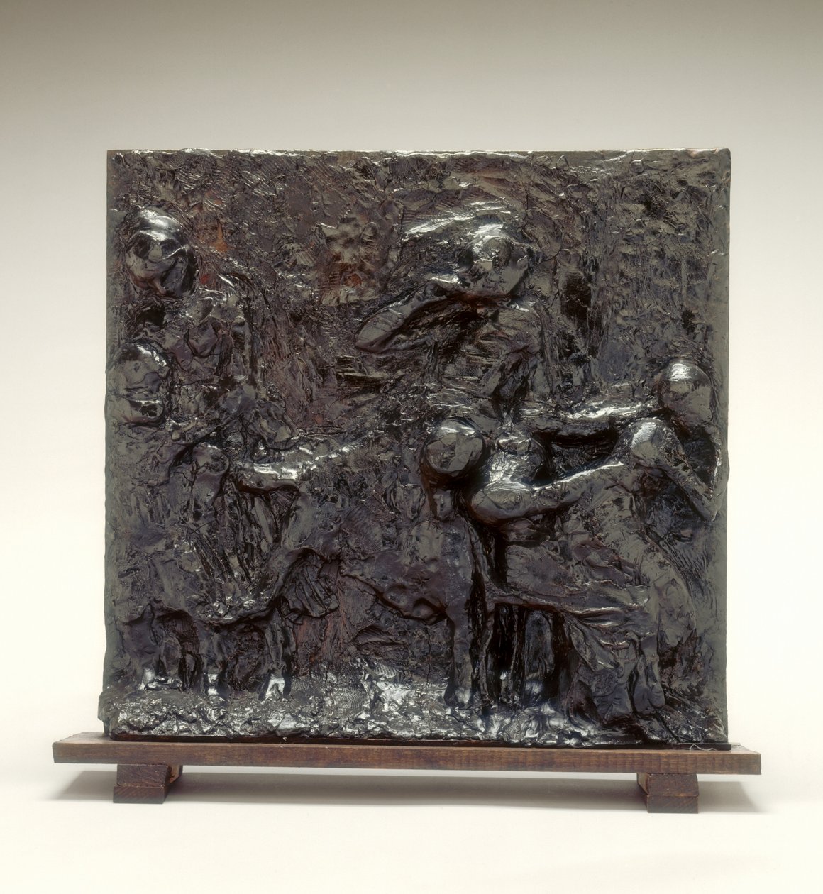 Památník sbírání jablek aneb rodinná idyla, c. 1881 možná 90. léta 19. století. od Edgar Degas