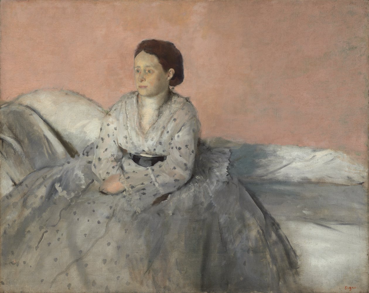 Portrét paní René de Gas od Edgar Degas