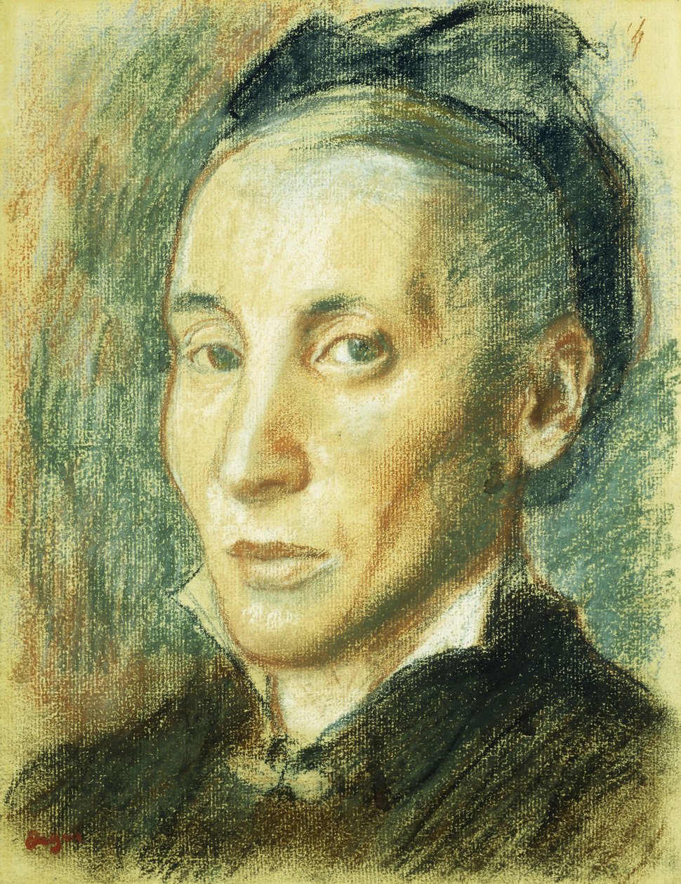 Portrét ženy, 1881-85 od Edgar Degas