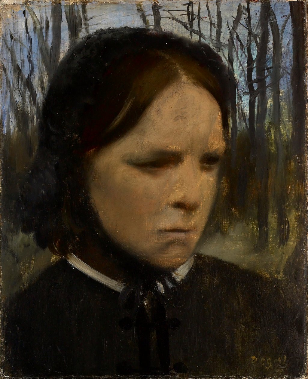 Portrét Estelle Balfour od Edgar Degas