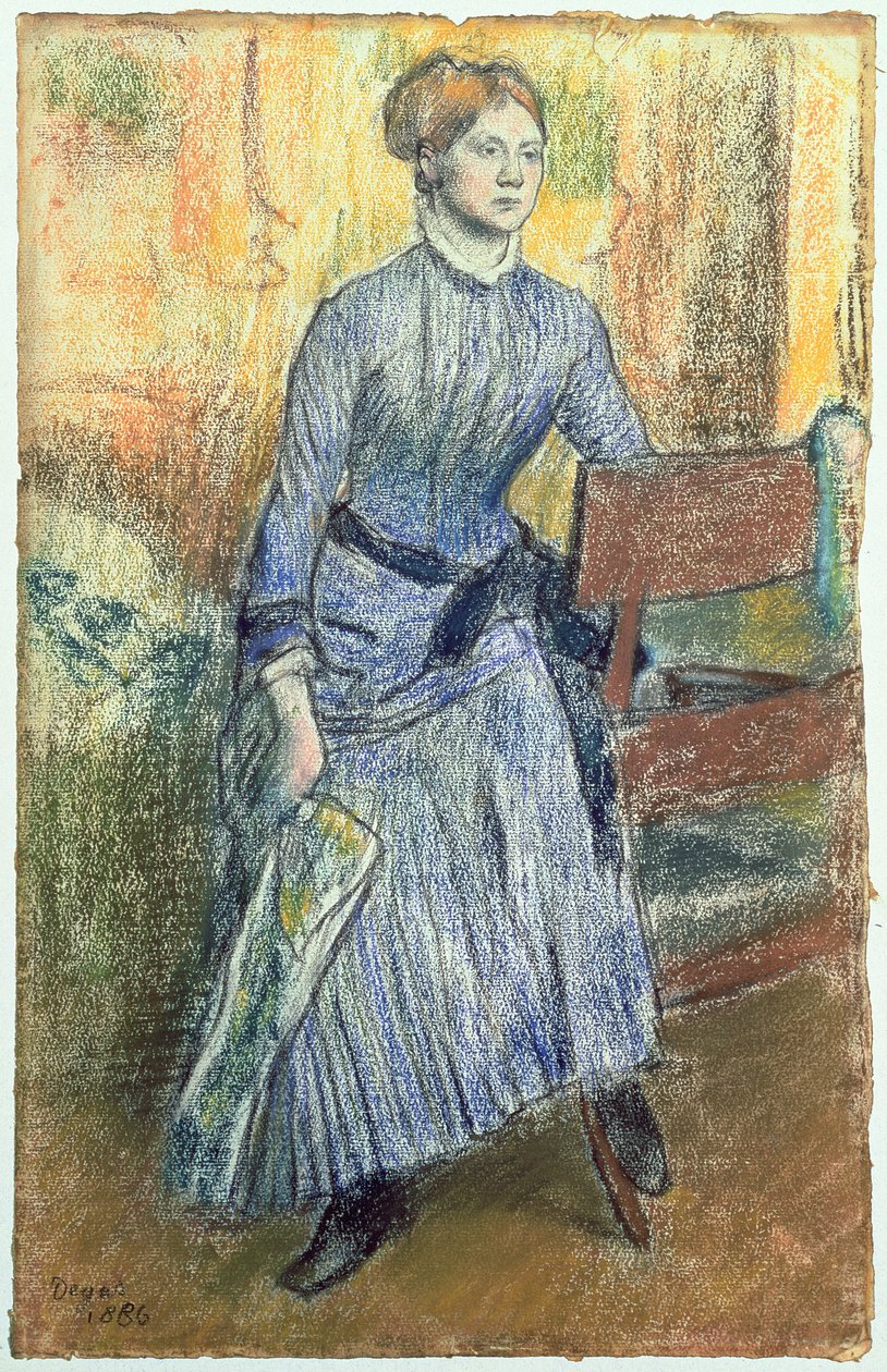 Portrét Helene Rouart od Edgar Degas