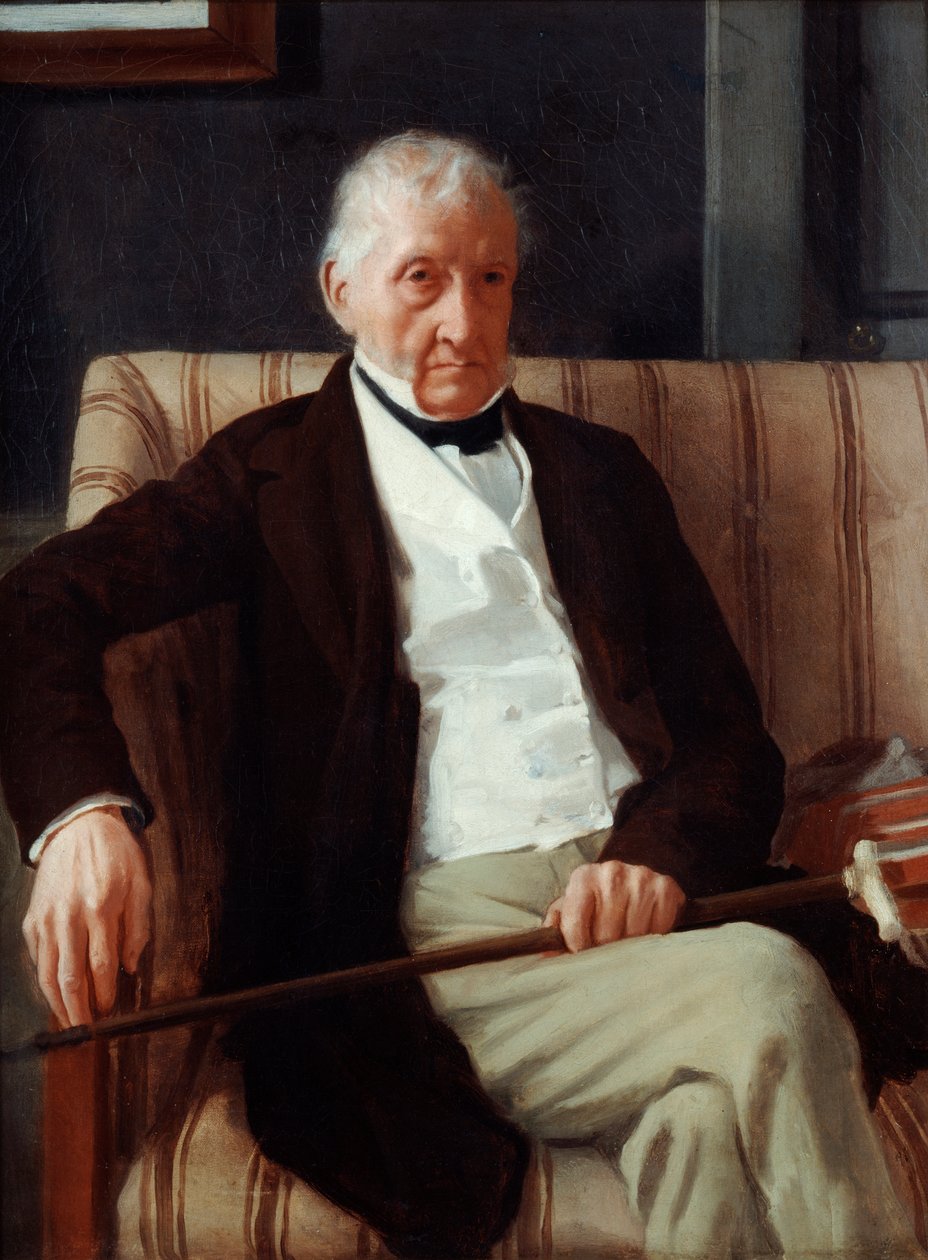 Portrét Hilaire de Gas, dědeček umělce, 1857 od Edgar Degas