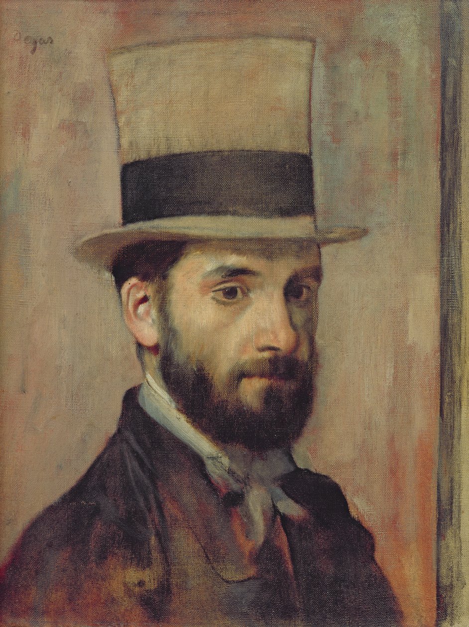 Portrét Leona Bonnata (1833-1922) kolem roku 1863 od Edgar Degas