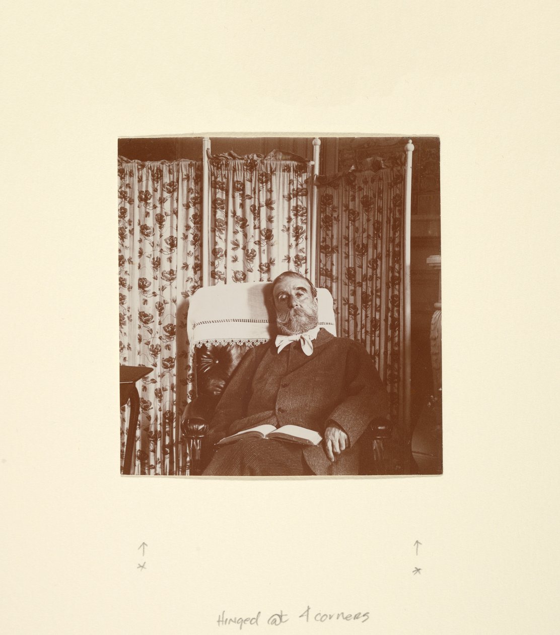 [Portrét Ludovica Halévyho] od Edgar Degas