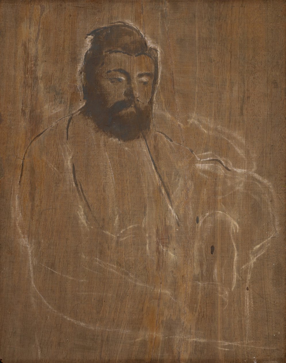 Portrét muže od Edgar Degas