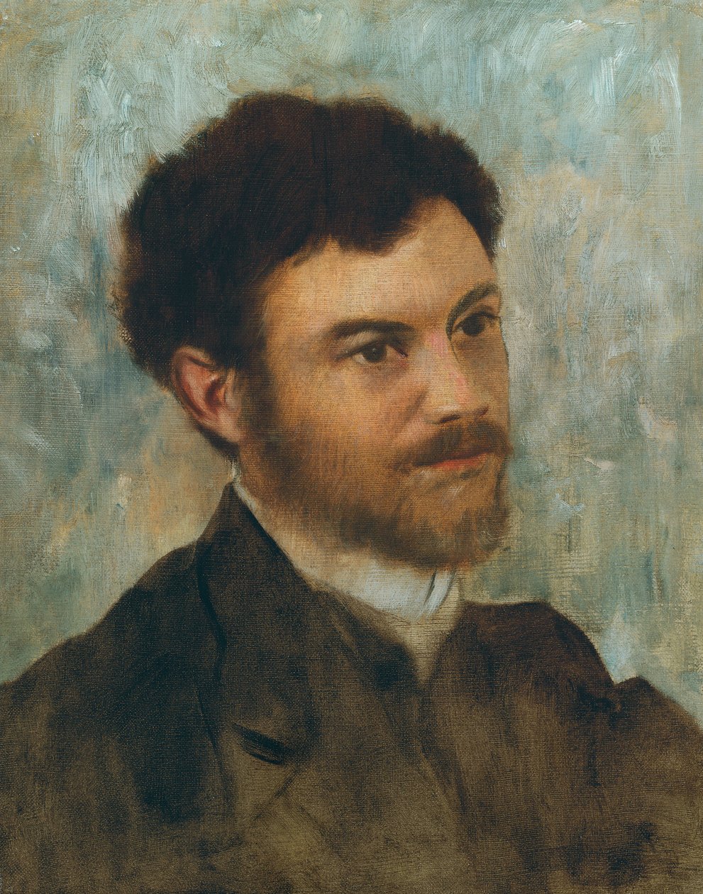 Portrét muže; Portrét muže, c.1868-1872 od Edgar Degas
