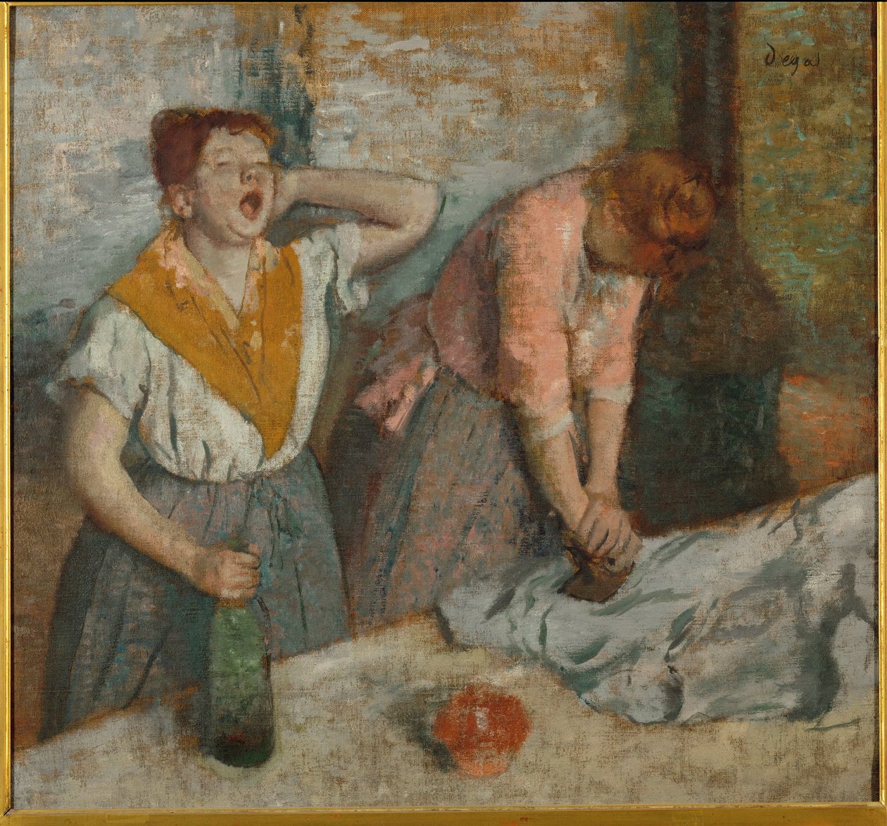 Repase (olej na plátně) od Edgar Degas