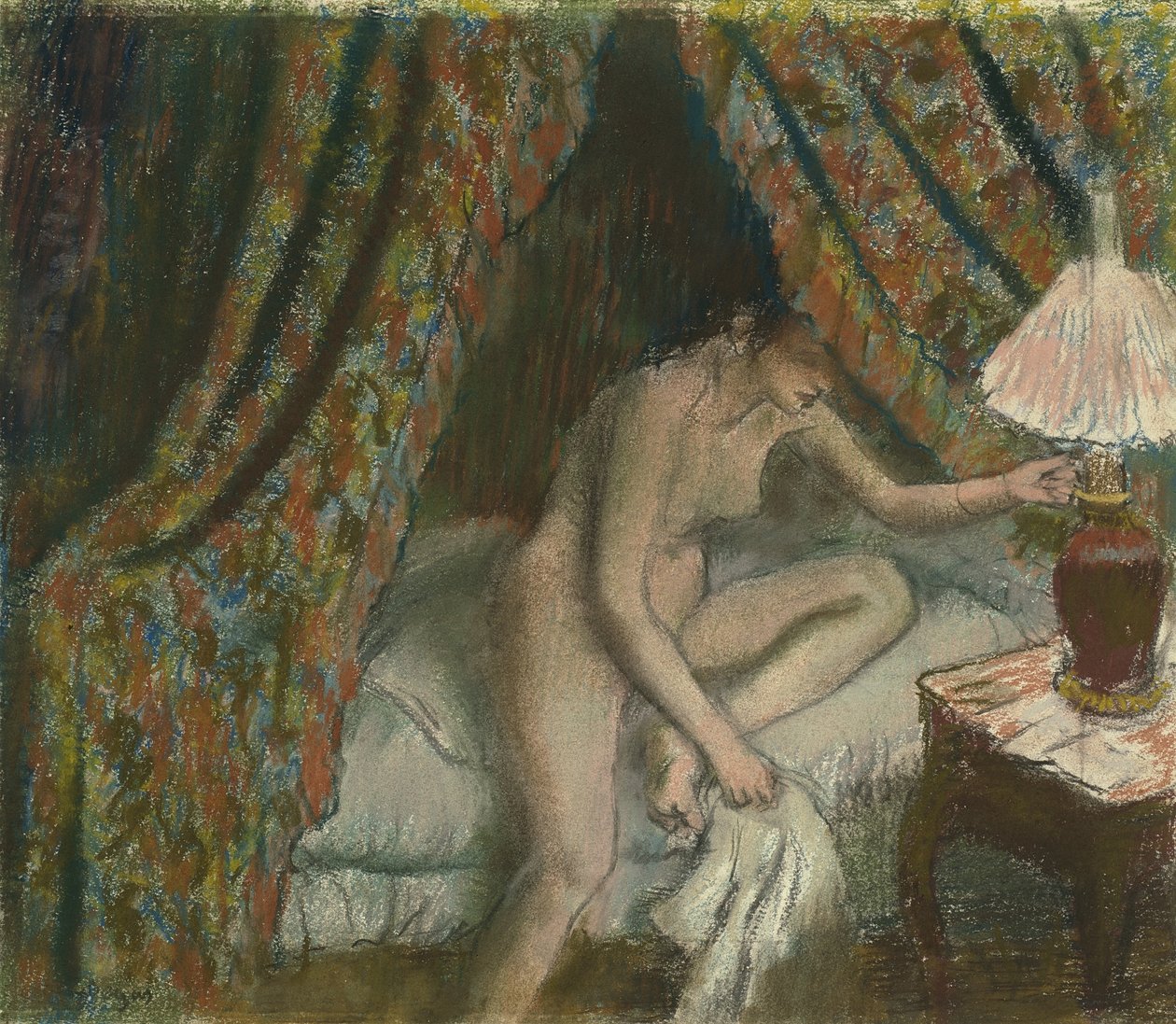 Odchází do důchodu, kolem roku 1883 od Edgar Degas
