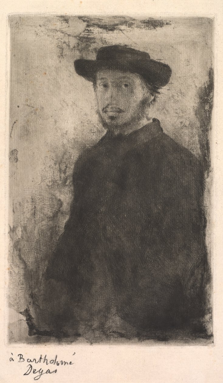 Autoportrét od Edgar Degas