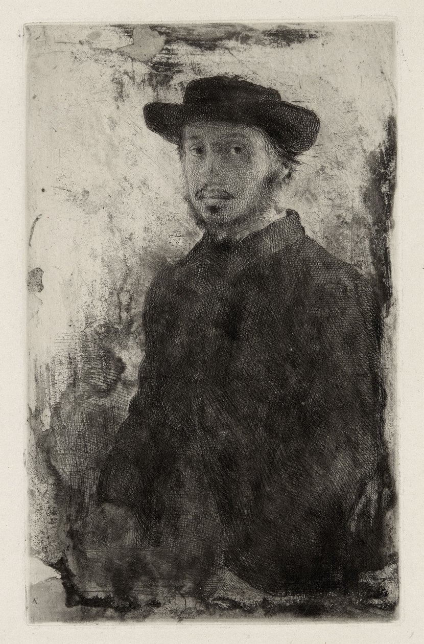 Autoportrét od Edgar Degas