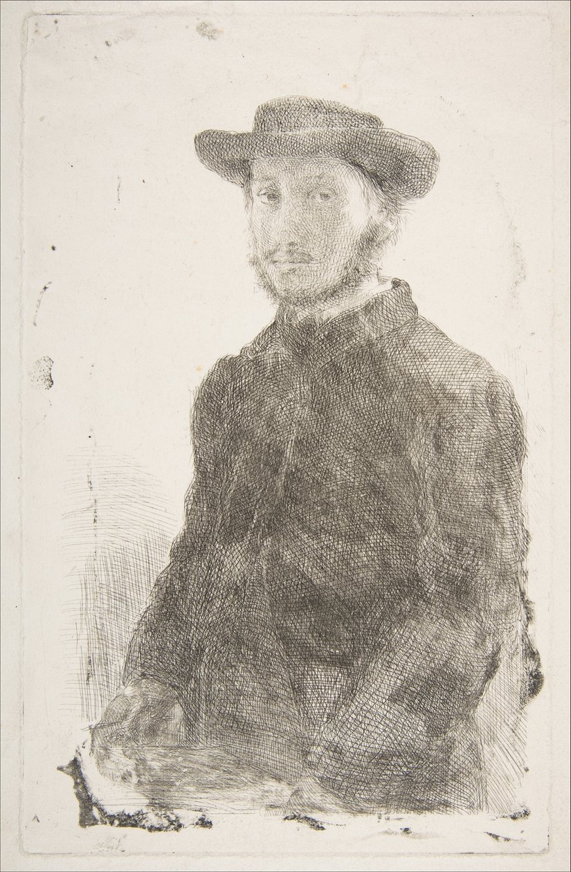 Autoportrét od Edgar Degas
