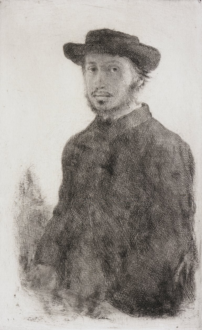 Autoportrét od Edgar Degas