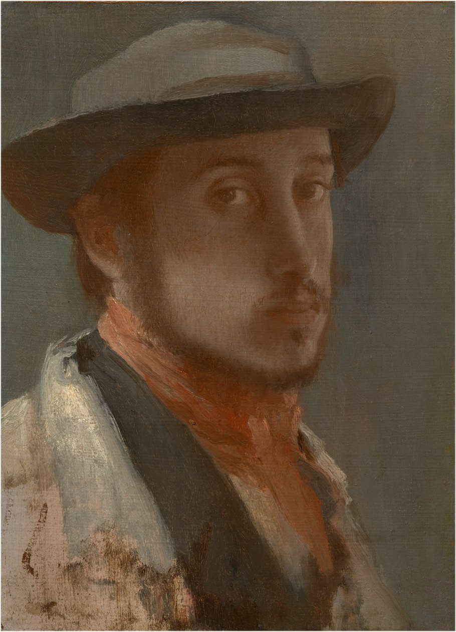 Autoportrét, c. 1858 od Edgar Degas