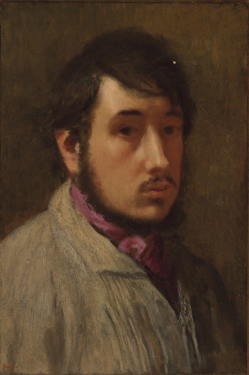 Autoportrét, c. 1858 od Edgar Degas