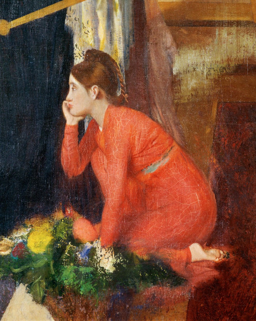 Semiramis construisant Babylone (olej na plátně) od Edgar Degas