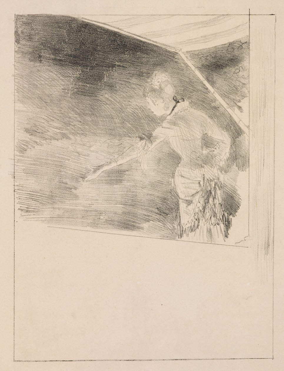 Zpěvák na kavárenském koncertě od Edgar Degas