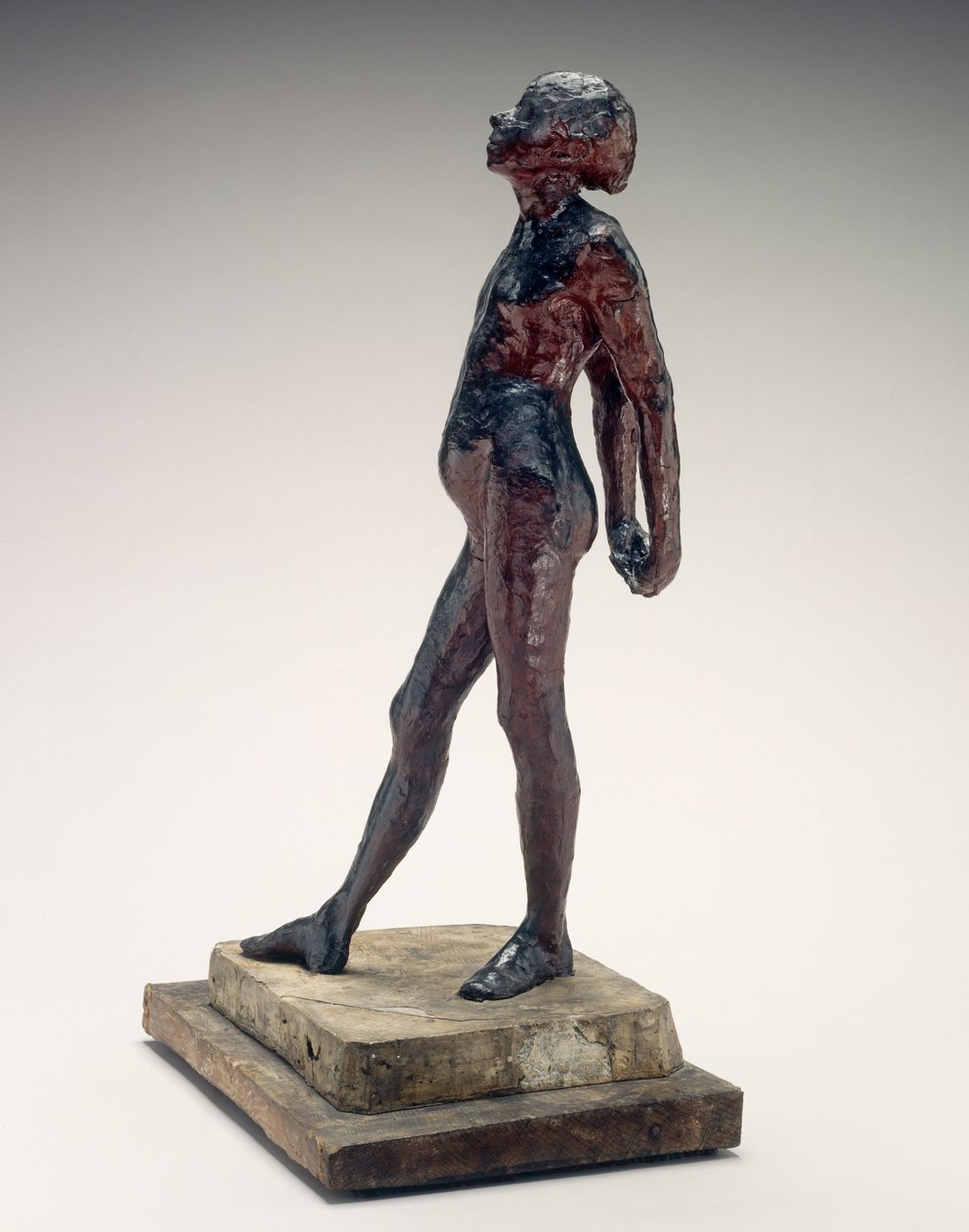 Studium v Aktu malé tanečnice ve věku 14 let Nude Little Dancer, c. 1878-1881. od Edgar Degas