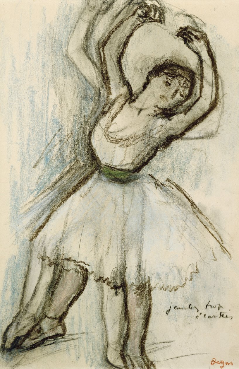 Studie tanečnice od Edgar Degas