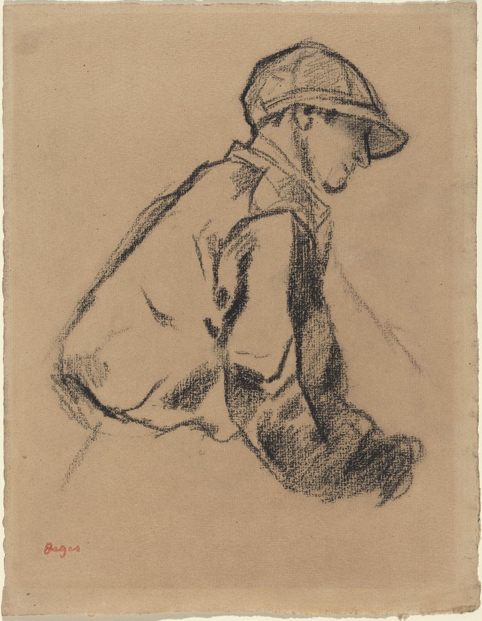 Studie žokeje od Edgar Degas