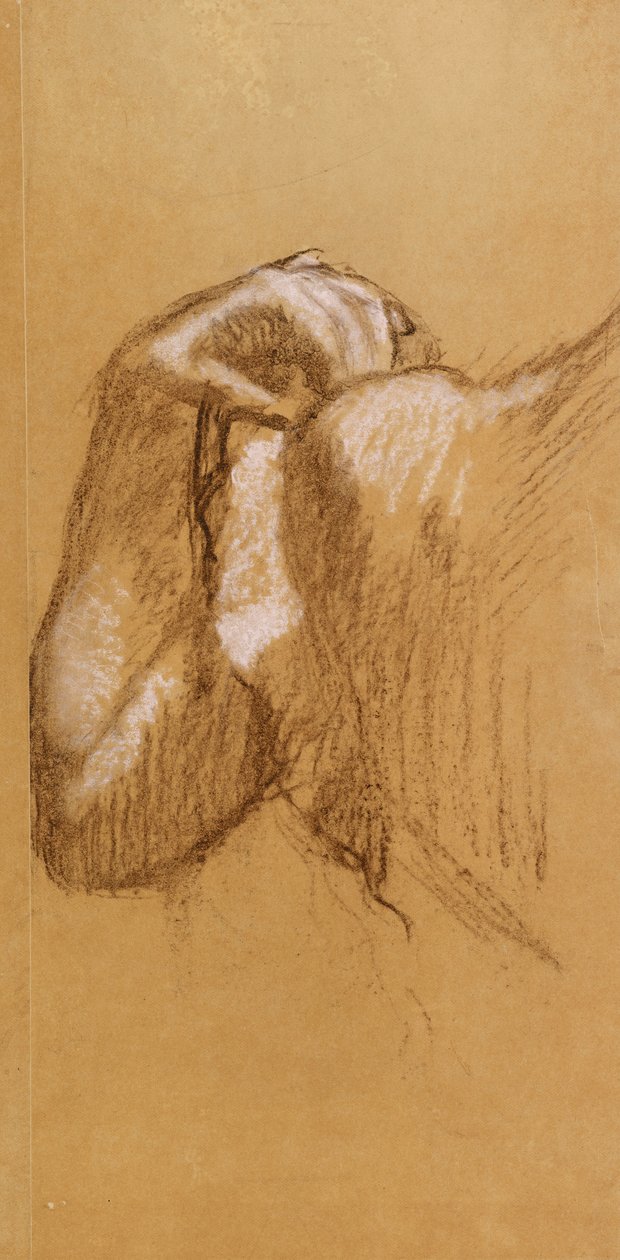 Studie paže od Edgar Degas