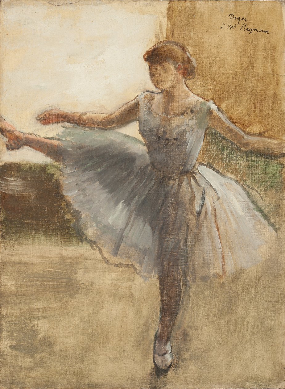 The Ballerina, c.1876 (olej na plátně) od Edgar Degas