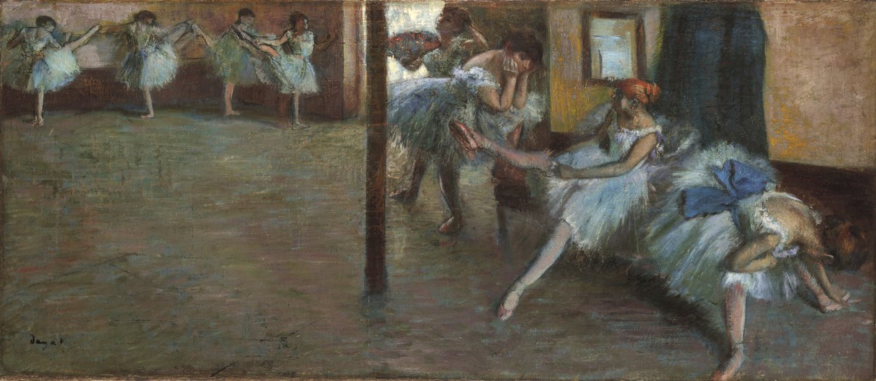 Baletní zkouška, c.1891 od Edgar Degas