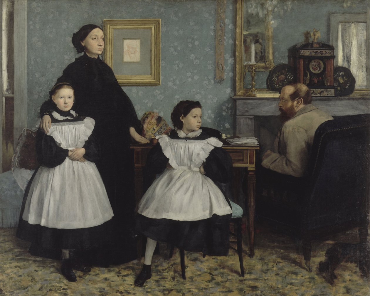 Rodina Bellelliových od Edgar Degas