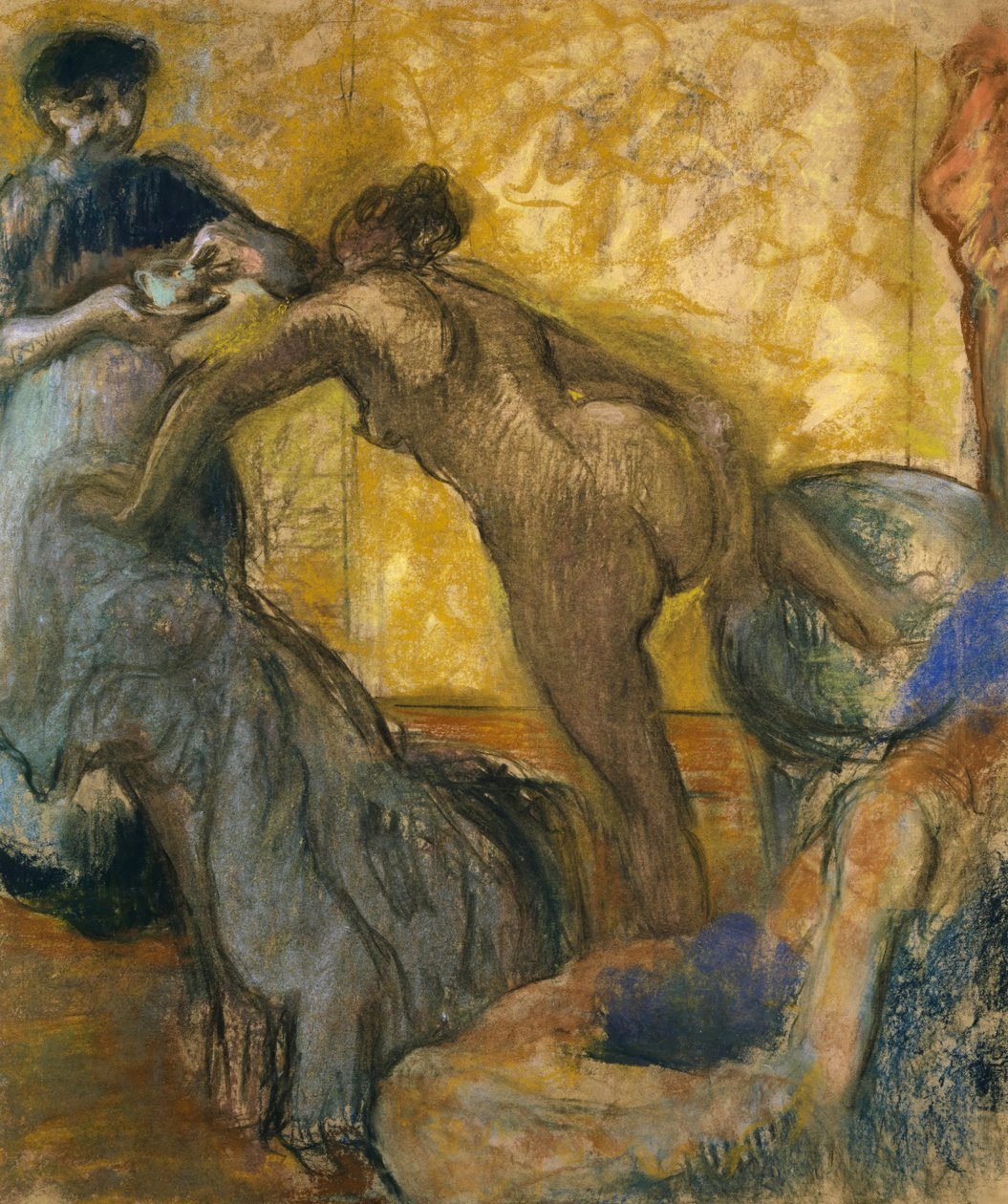 Šálek horké čokolády, 1900-5 od Edgar Degas