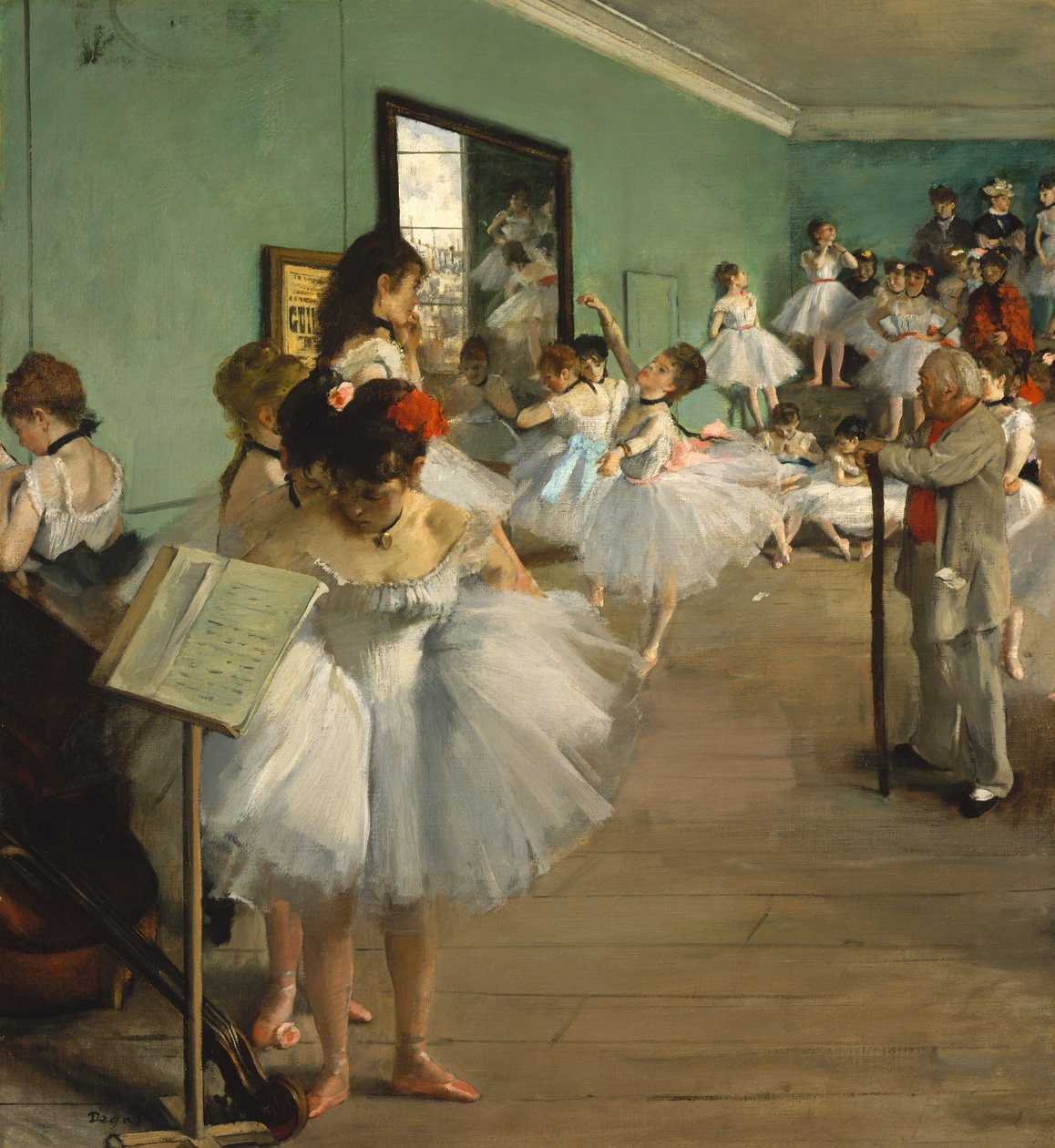 Taneční třída, 1874. od Edgar Degas