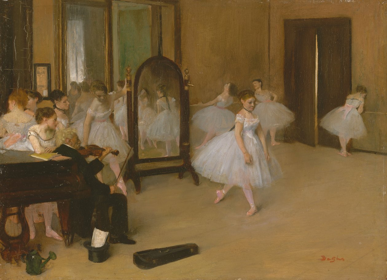 Taneční třída, ca. 1870. od Edgar Degas