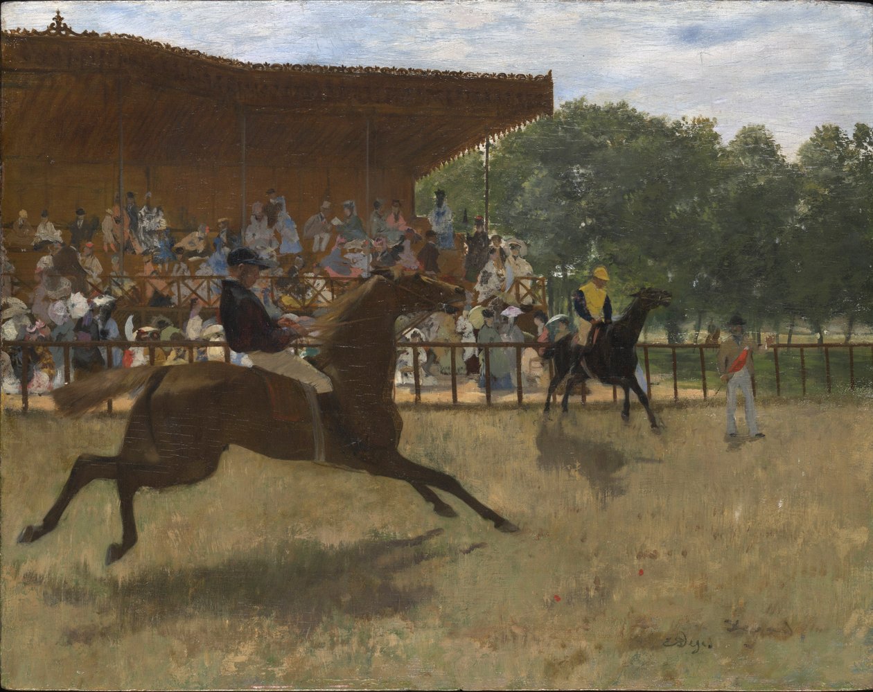 Falešný start, c.1869-72 od Edgar Degas