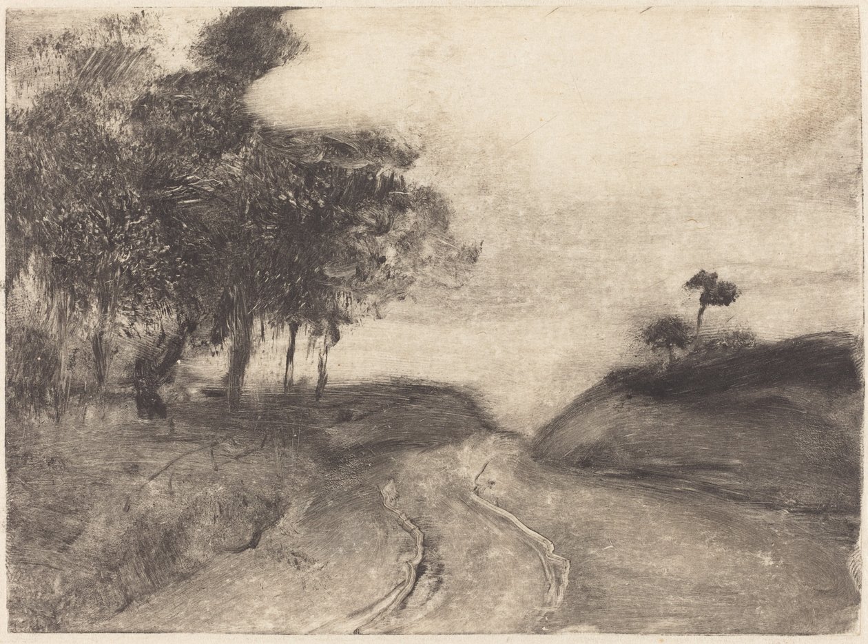 Cesta (trasa La) od Edgar Degas