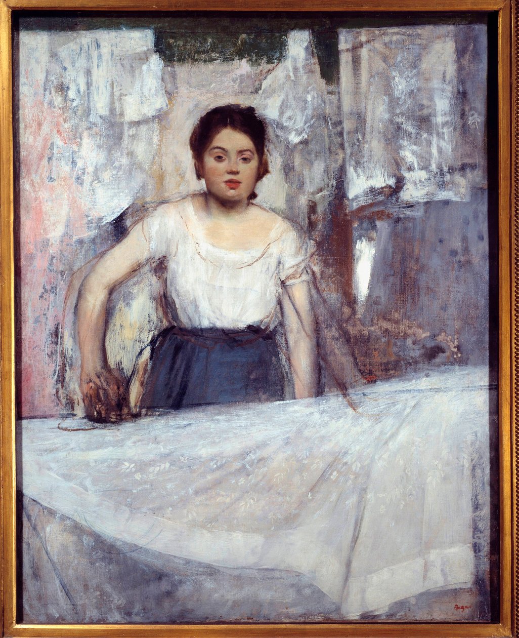 Kování Obraz Edgara Degase (1834-1917) 1869 Sun. 0,92x0,72 m Mnichov, Neue pinakothek od Edgar Degas