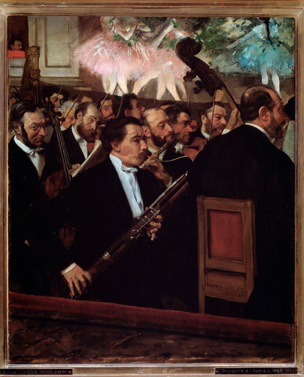 Orchestr Opery v Paříži od Edgar Degas