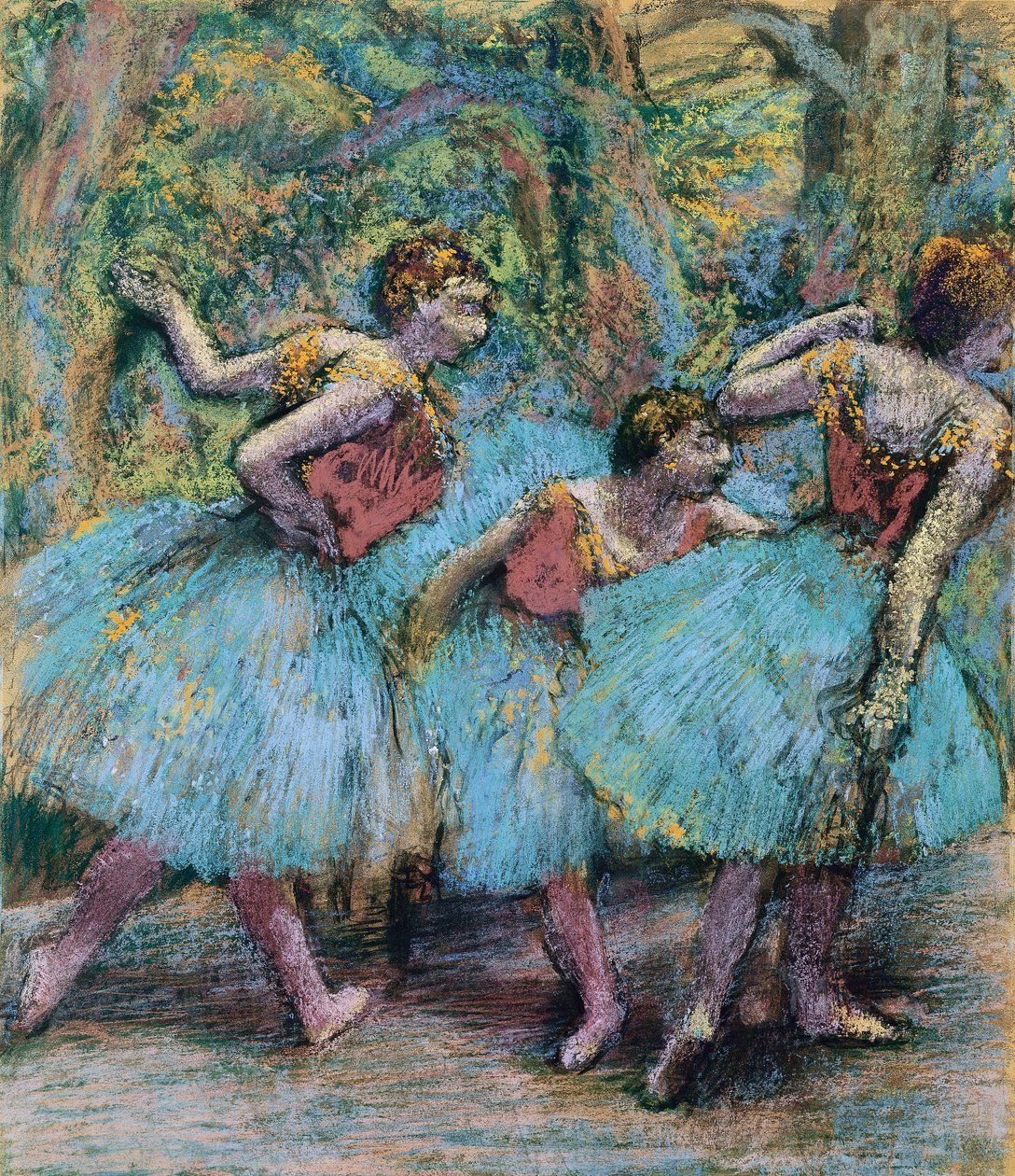 Tři tanečnice Tři tanečnice, c. 1903 od Edgar Degas