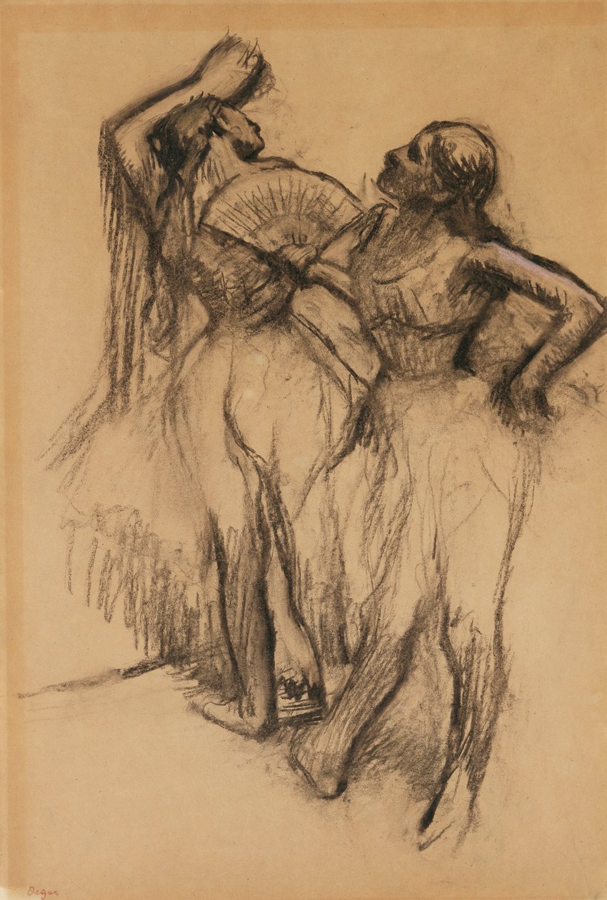 Dva tanečníci, 1888 od Edgar Degas