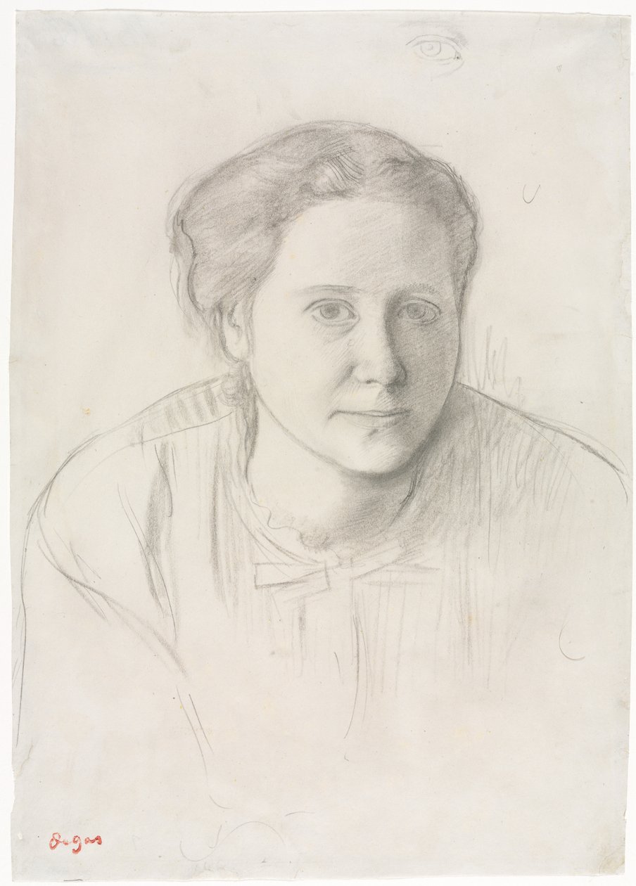 Viktorie Dubourgová od Edgar Degas