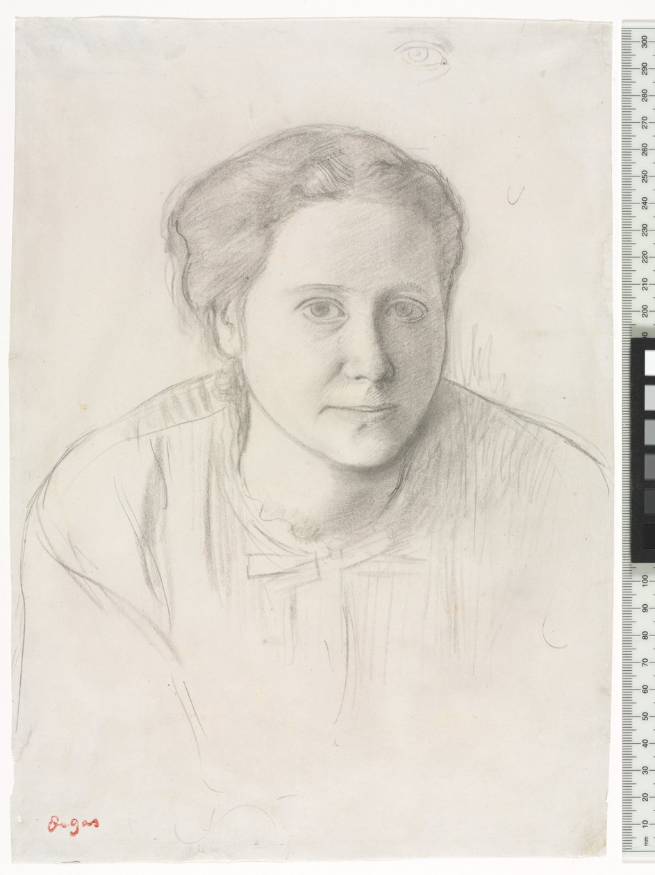 Victoria Dubourg, kolem roku 1866 od Edgar Degas