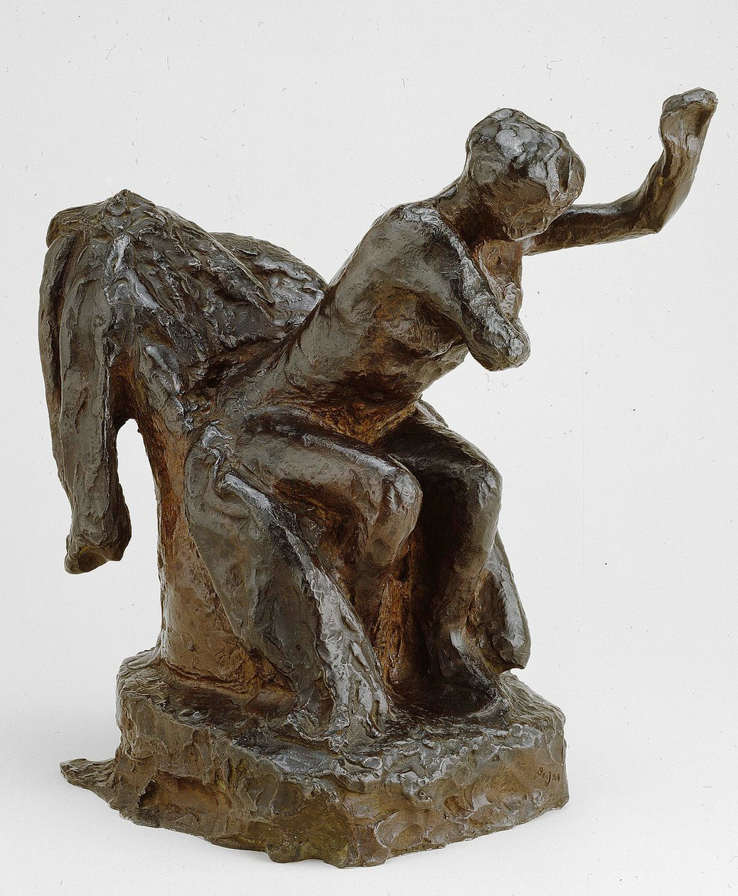 Žena sedící v křesle, model c. 1903 obsazení 191921. od Edgar Degas