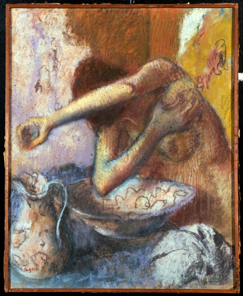 Žena na záchodě, kolem roku 1887 od Edgar Degas